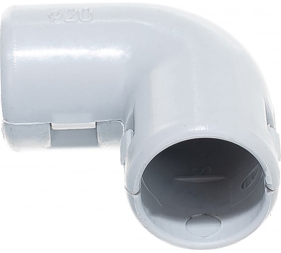Б0036835 — Соединительный угол для трубы эра, 90 градусов, 20мм б0036835 ЭРА