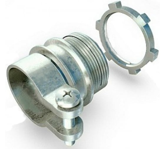 SQ04090303 — Резьбовой крепёжный элемент ркнх20 наружная резьба и хомут TDM SQ04090303 TDM ELECTRIC