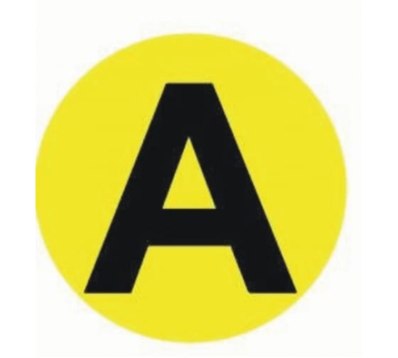 AN29 — Наклейка EKF A, диаметр 20мм, PROXIMA AN29 EKF