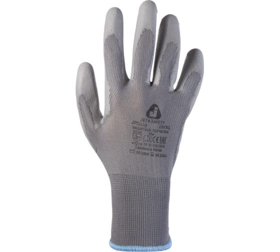 JP011GM — Защитные перчатки с полиуретановым покрытием JETA SAFETY 12 пар JP011GM JETA SAFETY