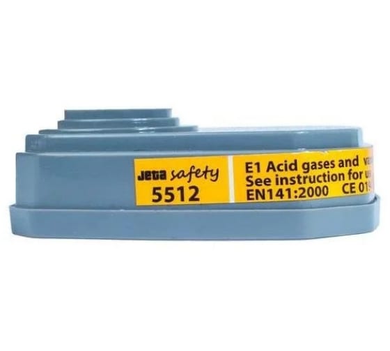 5512 — Фильтры от кислых газов и паров E1 JETASAFETY 5512 JETA SAFETY