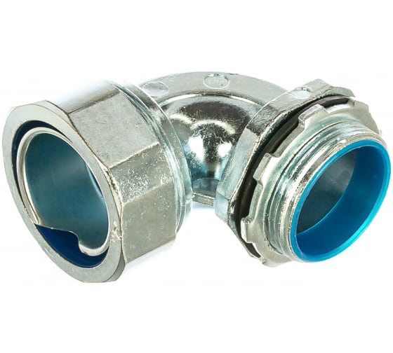 61383 — Вводная муфта для металлорукава FORTISFLEX вм90°38 61383 FORTISFLEX