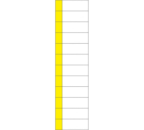 550010 — Наклейка аркировочная аблица одулей REXANT