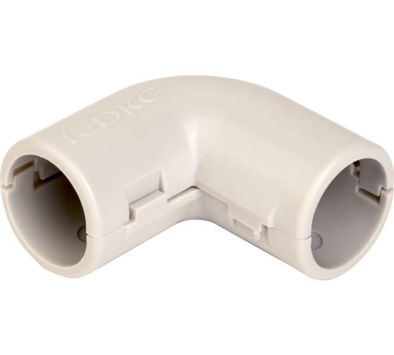 50520 — DKC поворот на 90град. для жест. труб D20 разъемн. 50520 DKC