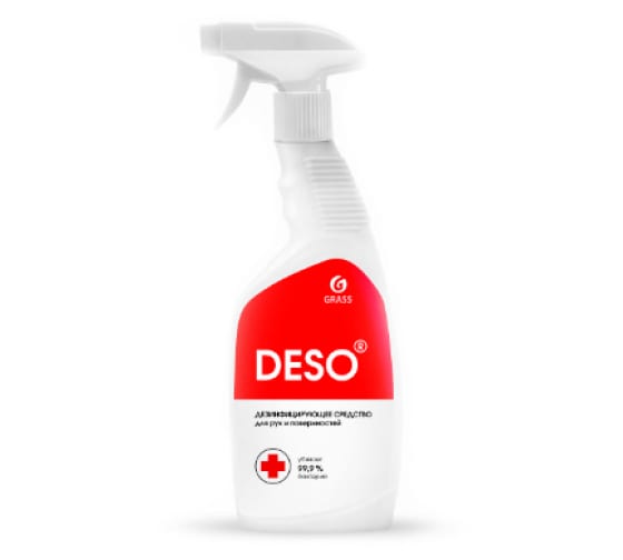 125577 — Средство дезинфицирующее DESO 600 мл GRASS