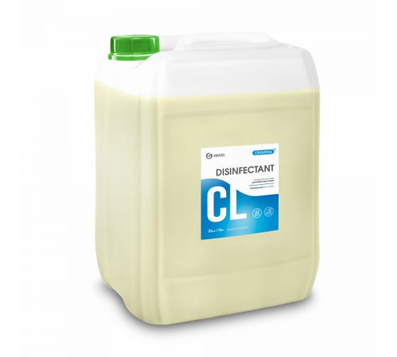 150006 — Средство дезинфицирующее для воды CRYSPOOL (канистра 23кг) GRASS