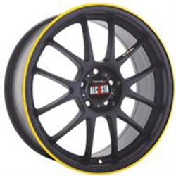 9123738 — Диск R15 ALCASTA M26 6.0/5X112X57.1/47 BKYS ALCASTA