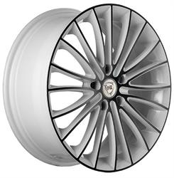 9123871 — ДискколёсныйлитойF498X18,5X114,3,ET35,D60.1,белый+черный(W+B) NZ