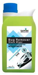 SKP0101 — Жидкостьомываниястеколлетняя1л.SAPFIREмошкомой(концентрат) SAPFIRE