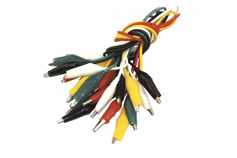 160036 — Зажимы крокодил а с проводом пар REXANT