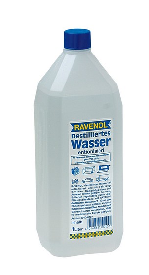 4014835300453 — ДИСТИЛЛИРОВАННАЯ ВОДА RAVENOL DESTILLIERTES WASSER (1Л) RAVENOL