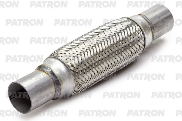 ELT45X200 — Гофра глушителя с трубой с обеих сторон 45x200 AISI 304 PATRON