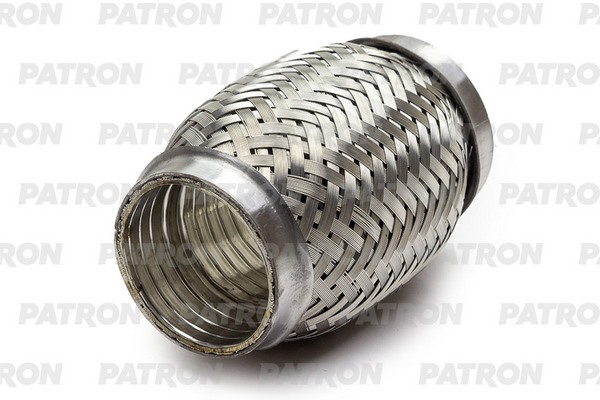 ELVW45X100 — Гофра глушителя усиленная 45x100 InterLock AISI 304 PATRON