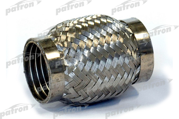 ELVW50X100 — Гофра глушителя усиленная 50X100 InterLock AISI 304 PATRON