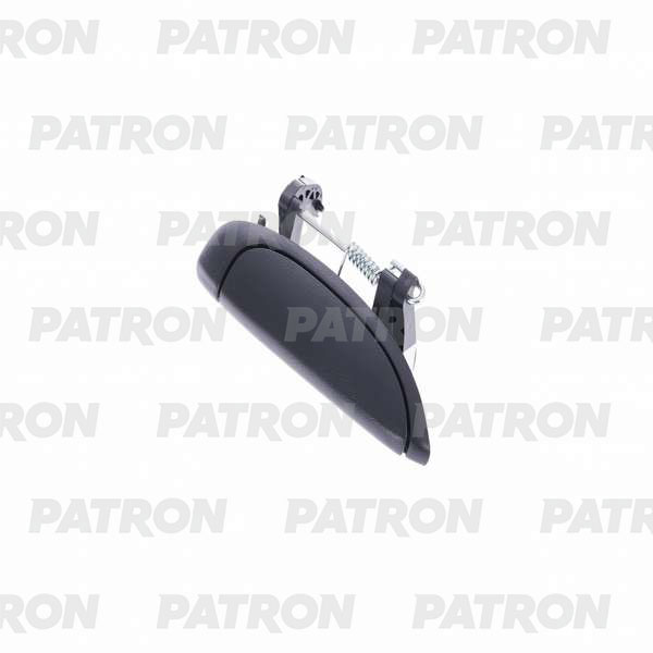 P200104R — Ручка двери наружн передн=задн (прав) RENAULT: Logan 04-12, Clio 98-04, Megane 95-02 (текстурн черн) PATRON