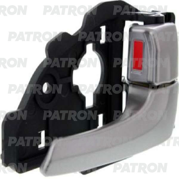 P201038R — Ручка двери внутр передн=задн (прав) HYUNDAI: IX35, TUCSON 1015 (серебр) PATRON