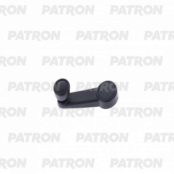 P201202L — Ручка стеклоподъемника лев=прав FORD: FOCUS, FIESTA, FIGO 0016 (USA=EURO TYPE) (черн) PATRON