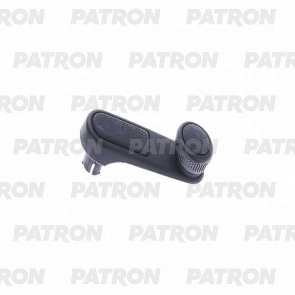 P201207L — Ручка стеклоподъемника лев=прав PEUGEOT: 206 9805 (текстурн черн) PATRON