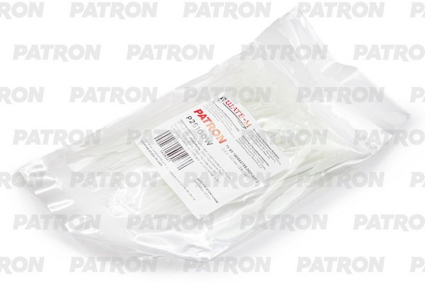 P25100W — Комплект пластиковыхомутов PATRON
