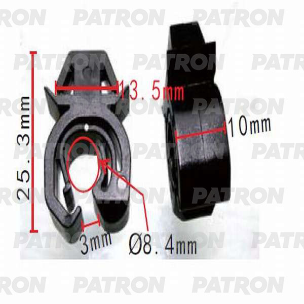 P370188 — Держатель пластмассо PATRON