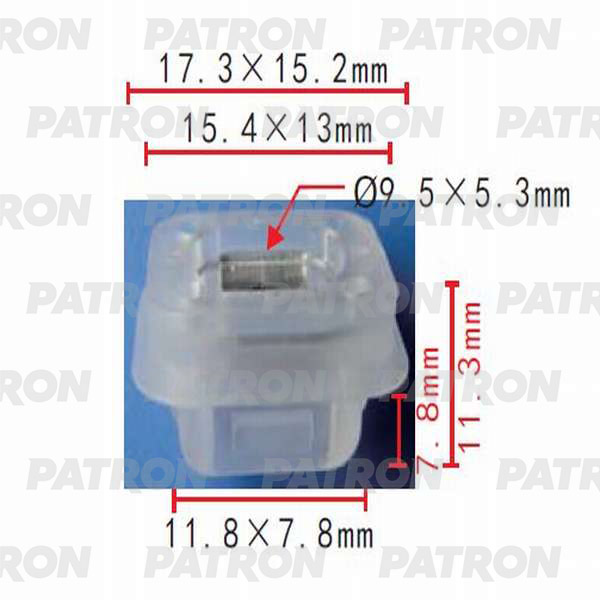 P370241 — Зажим PATRON