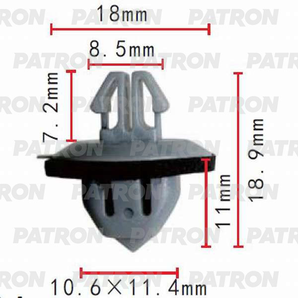 P370279 — Крепеж (клоп) PATRON