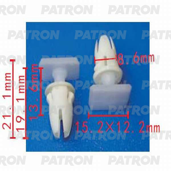 P370284 — Зажим пластиковый PATRON