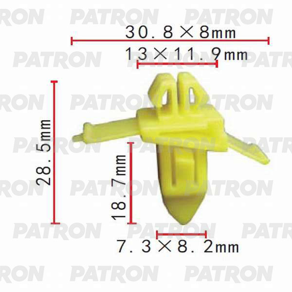 P370303 — Крепеж (клоп) PATRON