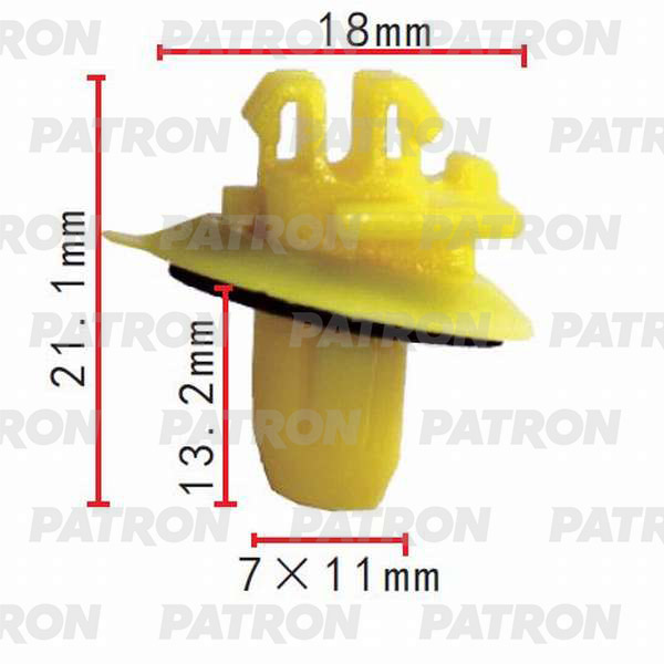 P370304 — Крепеж (клоп) PATRON
