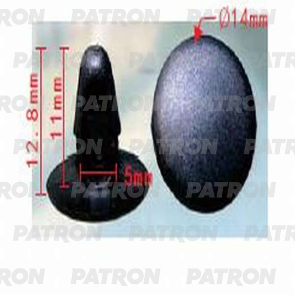 P370355 — Клипса пластмассовая LEXUS, TOYOTA применяемость: уплотнитель PATRON