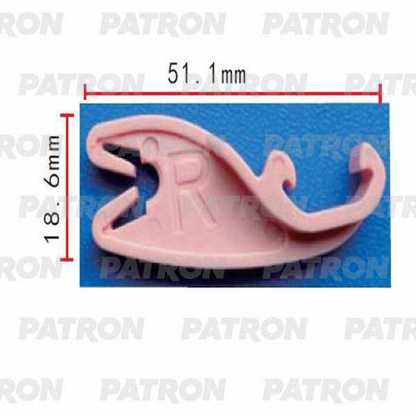 P370370 — Держатель пластмассовый тяги дверной ручки FORD PATRON