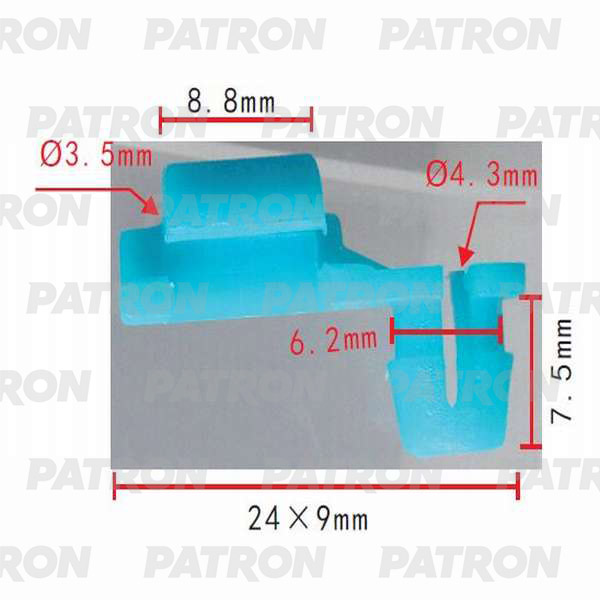 P370401 — Крепеж (клоп) PATRON