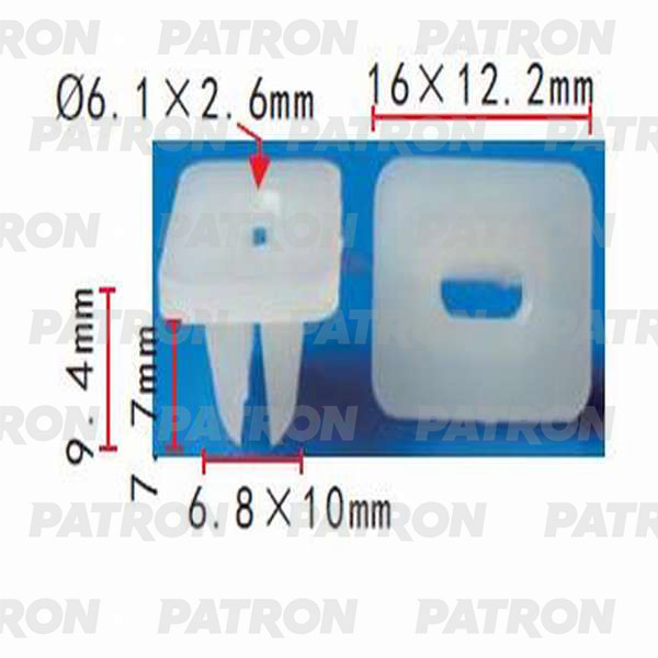 P370411 — Крепеж (клоп) PATRON