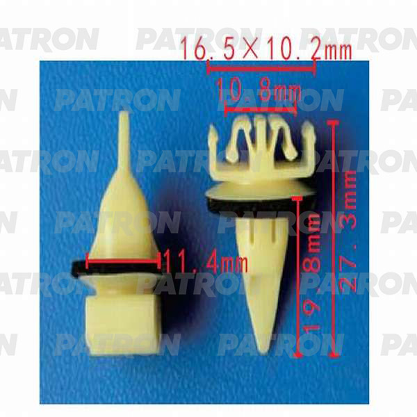 P370468 — Клипса пластмассовая PATRON