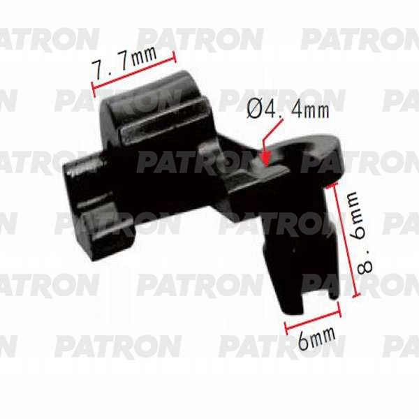 P370485 — Держатель пластмассовый тяга дверной ручки FORD, GM PATRON