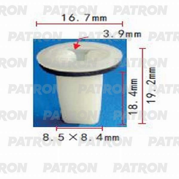 P370578 — Крепеж (клоп) PATRON