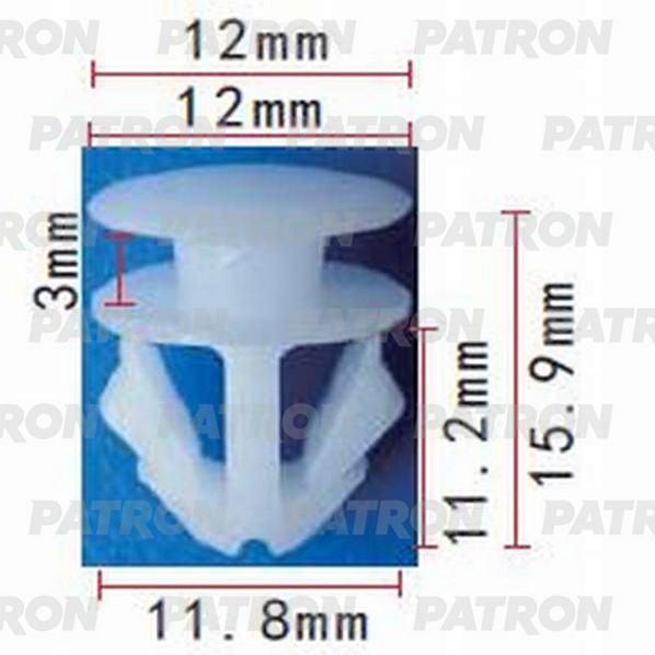 P370593 — Крепеж (клоп) PATRON