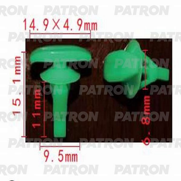 P370605 — Зажим пластмассовый PATRON