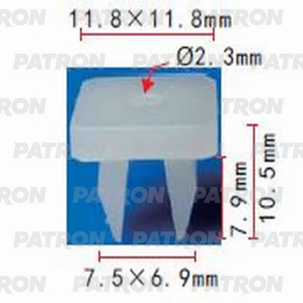 P370615 — Крепеж (клоп) PATRON