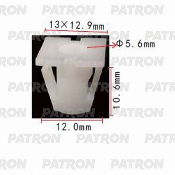 P370649 — Фиксатор пластиковый HYUNDAI,KIA применяемость: молдинги PATRON