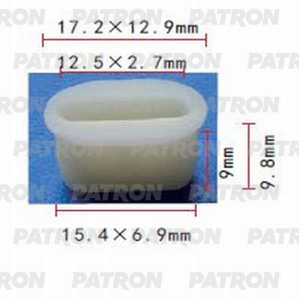 P370747 — Фиксатор пластиковый GM применяемость: 6 или 8 размер шурупа PATRON