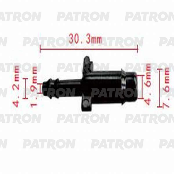 P370806 — Тройник прямой 3X6 PATRON