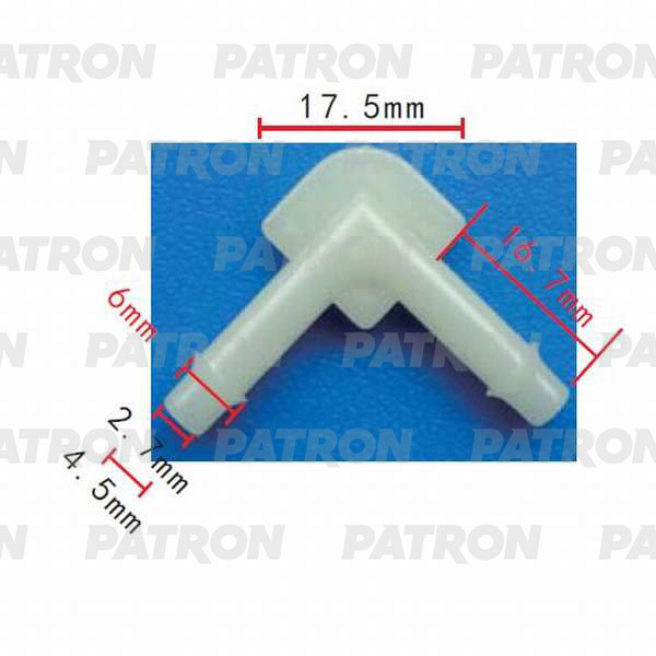 P370826 — Тройник угловой 4X4 PATRON