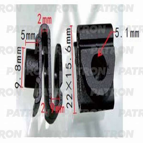 P370905 — Крепеж (клоп) PATRON