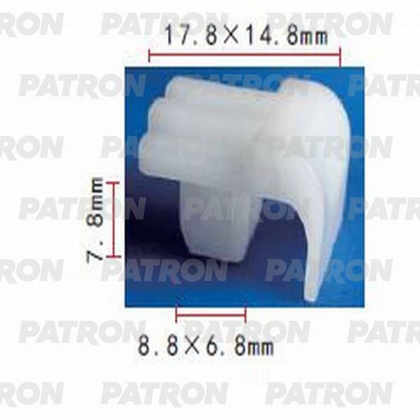 P370986 — Фиксатор пластиковый LEXUS,TOYOTA применяемость: освещение PATRON