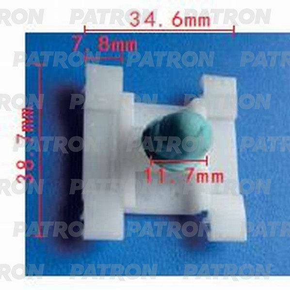 P371010 — Скоба пластиковая AUDI,SEAT,SKODA,VOLKSWAGEN применяемость: молдинги PATRON