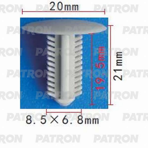 P371024 — Фиксатор пластиковый LEXUS,TOYOTA применяемость: отделка салона PATRON