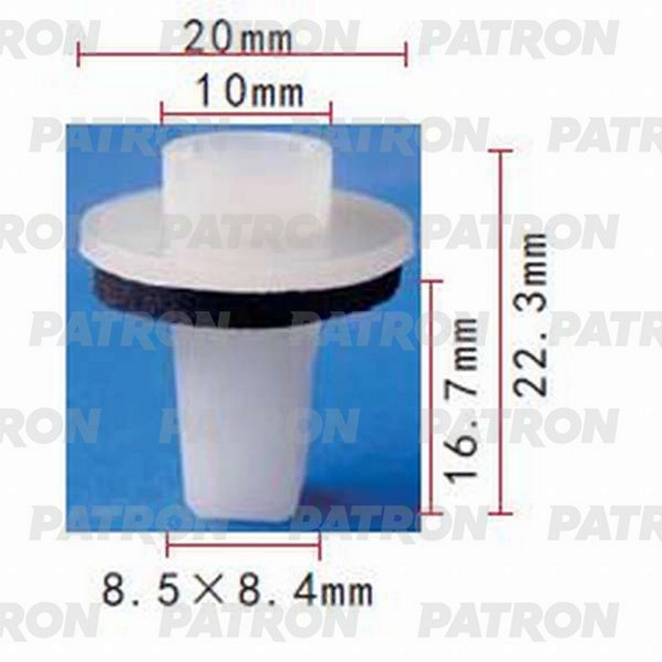 P371096 — Крепеж (клоп) PATRON