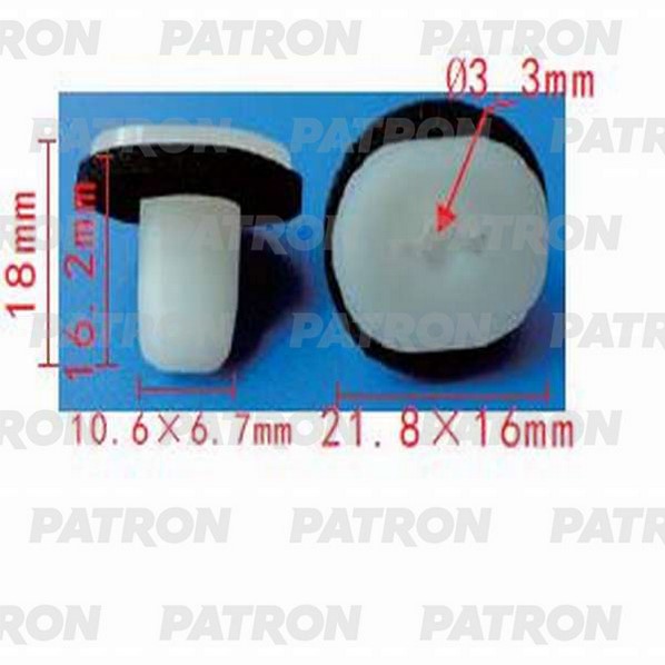 P371141 — Крепеж бампера PATRON