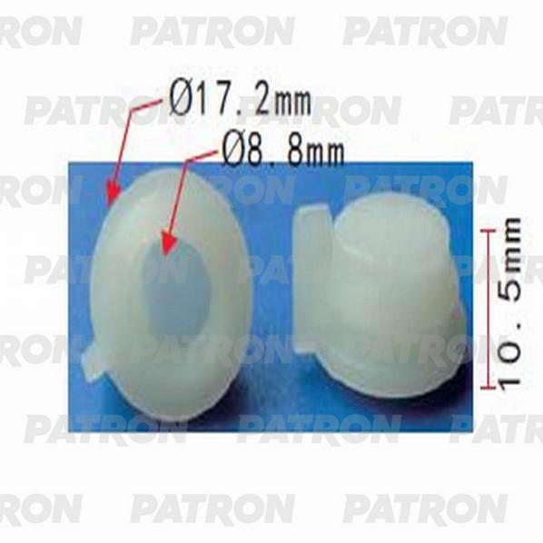 P371177 — Фиксатор пластиковый CHRYSLER применяемость: система стеклоочистителя PATRON